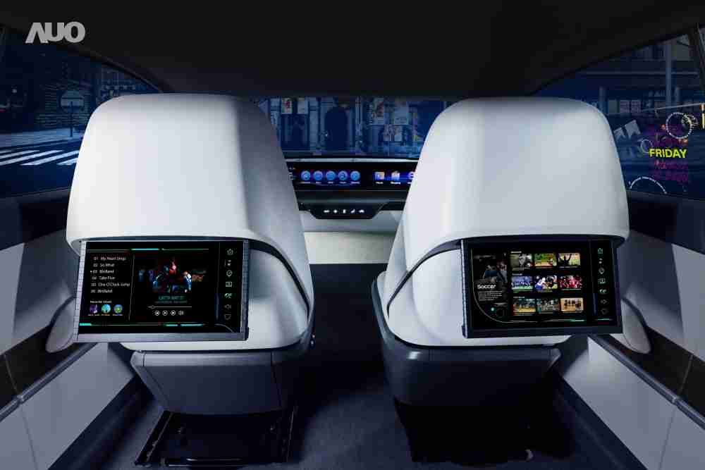 z6尊龙新一代Smart Cockpit 2024，，以Micro LED先进显示技术优势，，创建〝可卷式后座娱乐显示器〞，，，，仅在互动时才显示出所需画面及信息，，，扩充更丰富的娱乐和交互信息服务，，获国际奖项荣耀