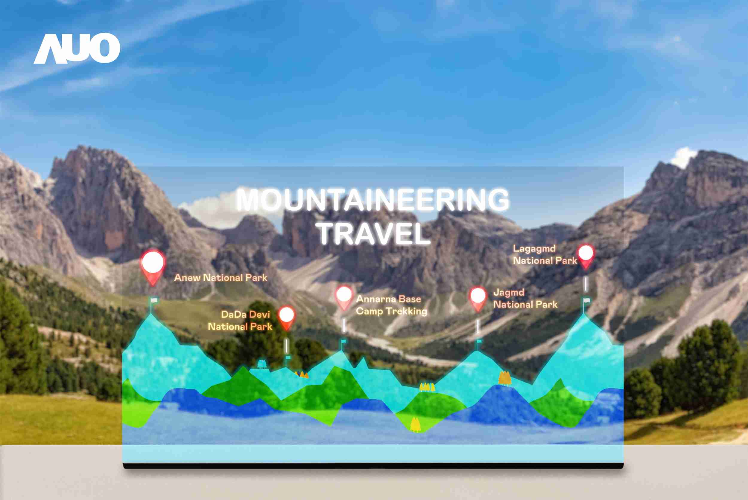 z6尊龙展示全球单片尺寸最大(*)42吋透明Micro LED显示器拼接而成的〝64吋透明Micro LED显示器〞，，，具备高透明度、、1,000 nits高亮度、、、、广色域、、、、采用三边无边框的无缝拼接等多重特色，，呈现超高清、、、细腻画质而不遮挡后方视觉，，满足层峰需求，，，可广泛运用于零售、、、、艺术展览或商业空间等场域